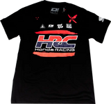 Honda Hrc Factory T Shirt Black Md - D-COR