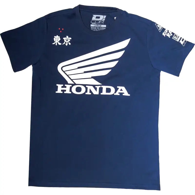 Honda Factory T Shirt Navy Xxl - D-COR