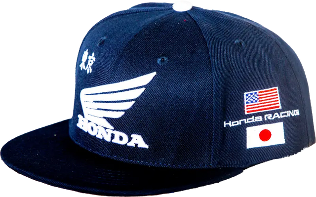 Honda Hat Factory Snapback Navy - D-COR