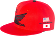 Honda Hat Factory Snapback Red - D-COR