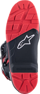 Honda Tech 7 Enduro Drystar Black/Bright Red Sz 10 - Powersports