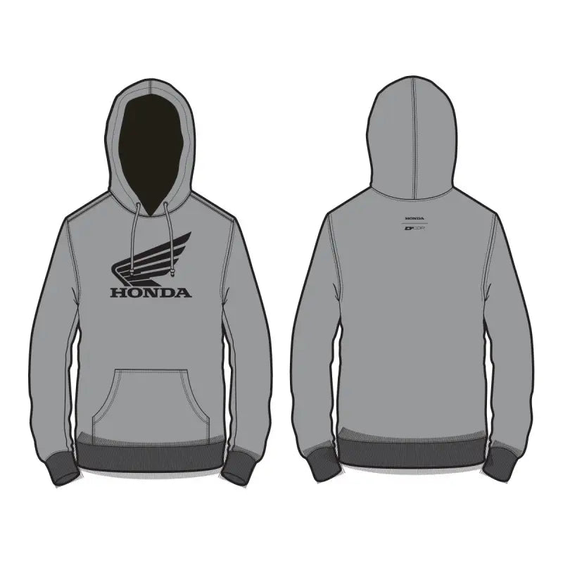 D-COR Honda Wing Sweatshirt Grey Md