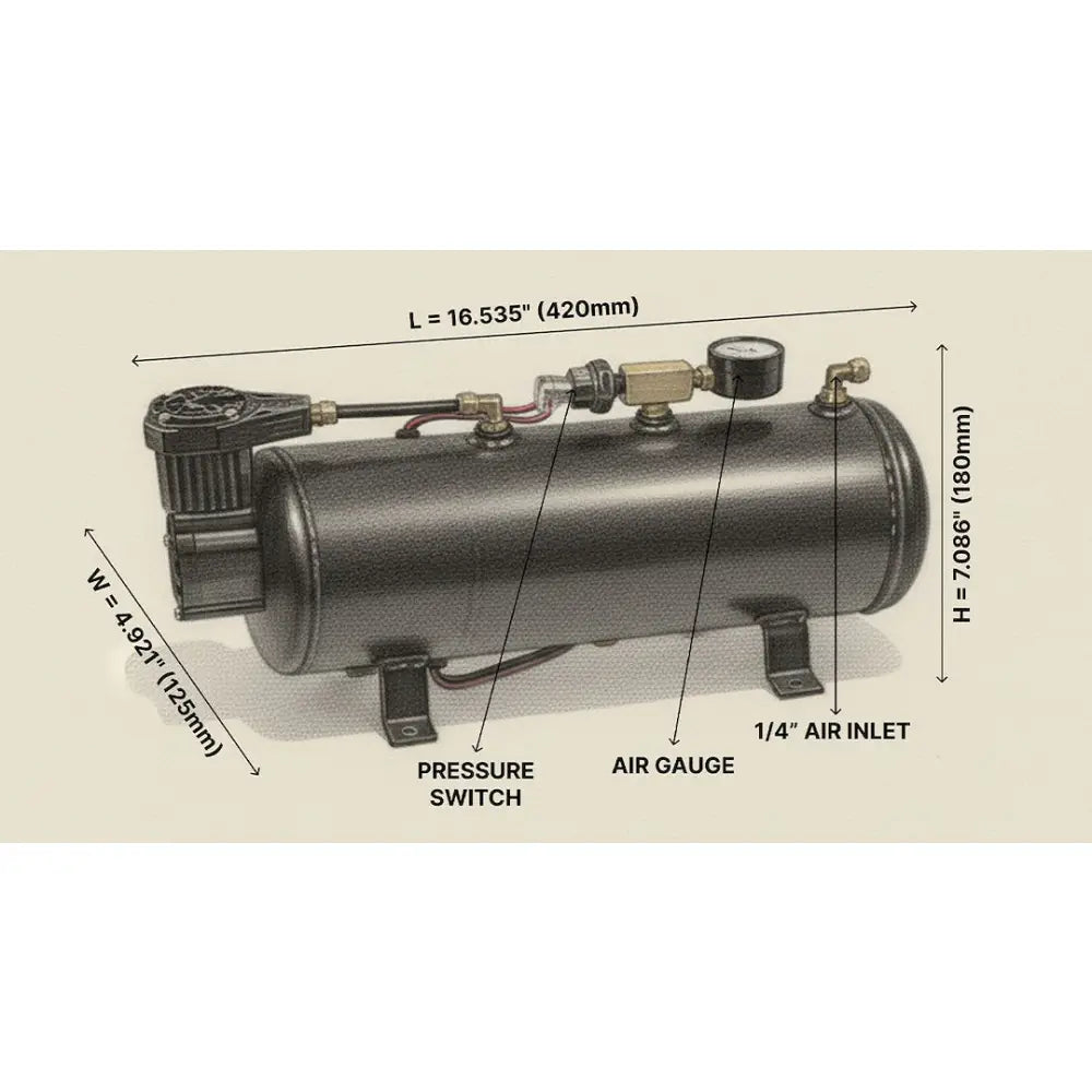 Hornblaster HK-2Chime-M3 Air Horn