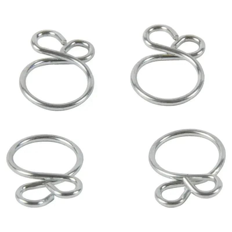 ALL BALLS Hose Clamps Refill Kit 4/Pk