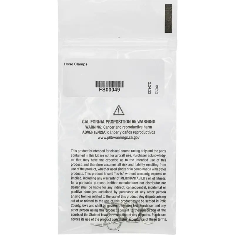Hose Clamps Refill Kit 4/Pk 