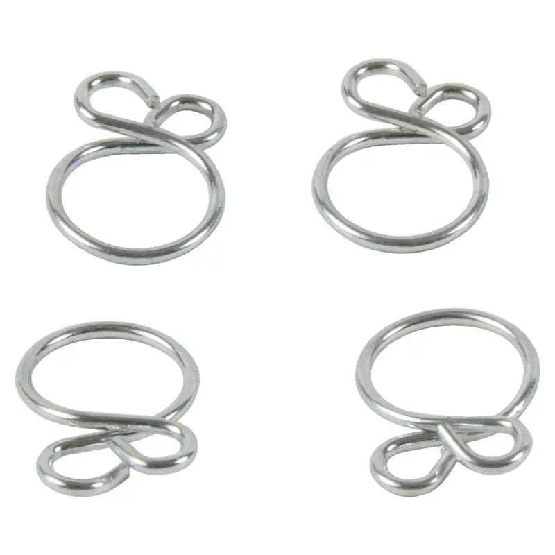ALL BALLS Hose Clamps Refill Kit 4/Pk
