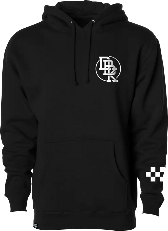 Hot Rod Hoodie Black 2x - DBK