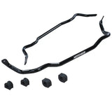 Black sway bar kit with bushings for Hotchkis Corvette C6 Z06 front and rear sway bars
