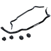 Black sway bar kit with bushings for Hotchkis Corvette C6 Z06 front and rear sway bars