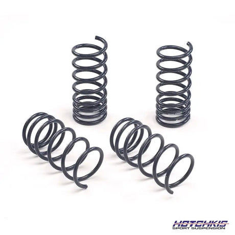 Four black performance coil springs for GM A-Body front coil suspension upgrade