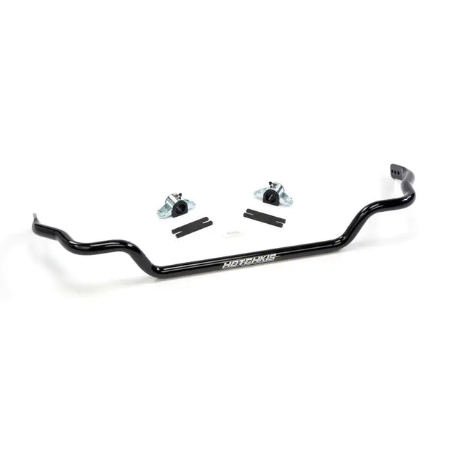 Black sway bar with mounting hardware for BMW E46 99-06 front endlink set