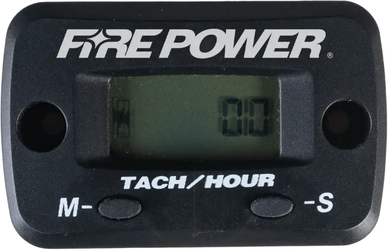 Hour Meter And Tachometer - FIRE POWER