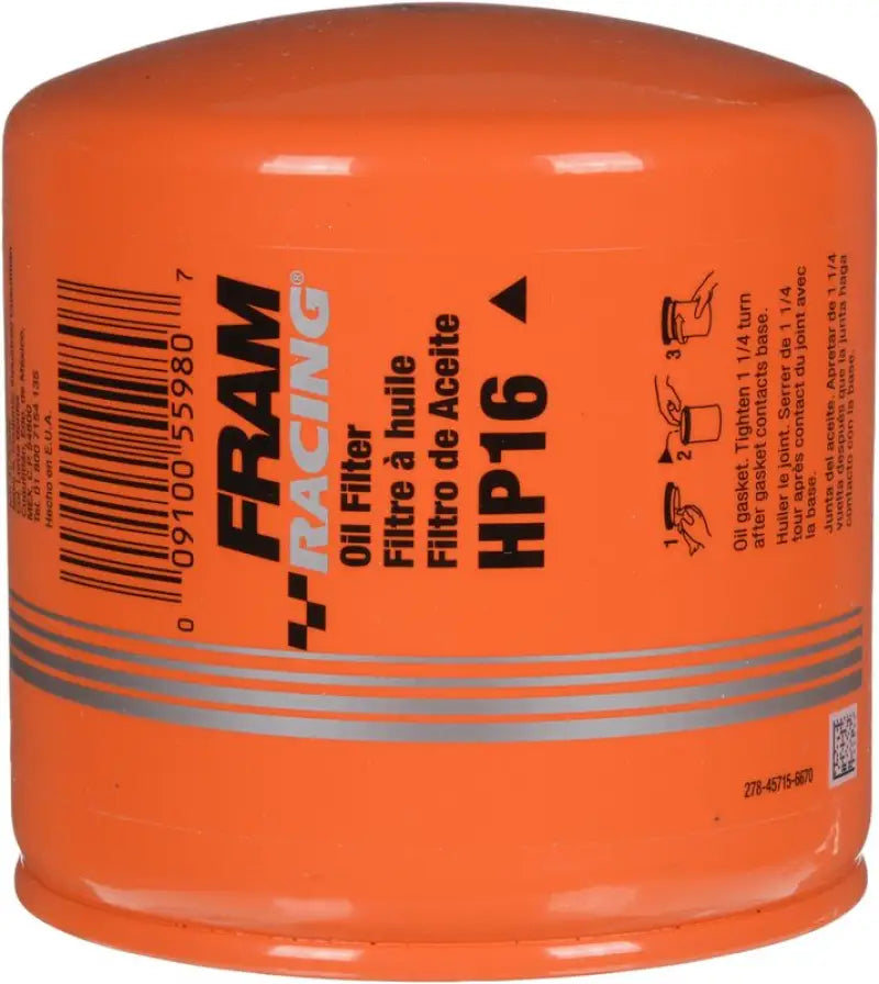 HP16 Fram Oil - High Performance Spin-On Oil