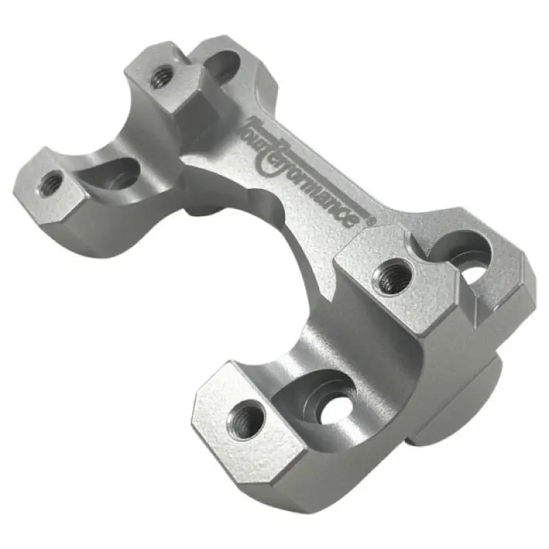 Silver metal bracket with multiple holes for HR09146-2021 Helibars Handlebar Risers