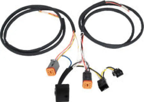 Wiring harness with connectors for HSHA-3A-LR Hawg Halters switch housing setup