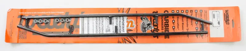 HSY-0610 Hard Weld Runners pack with dark metal weld runners and silver components