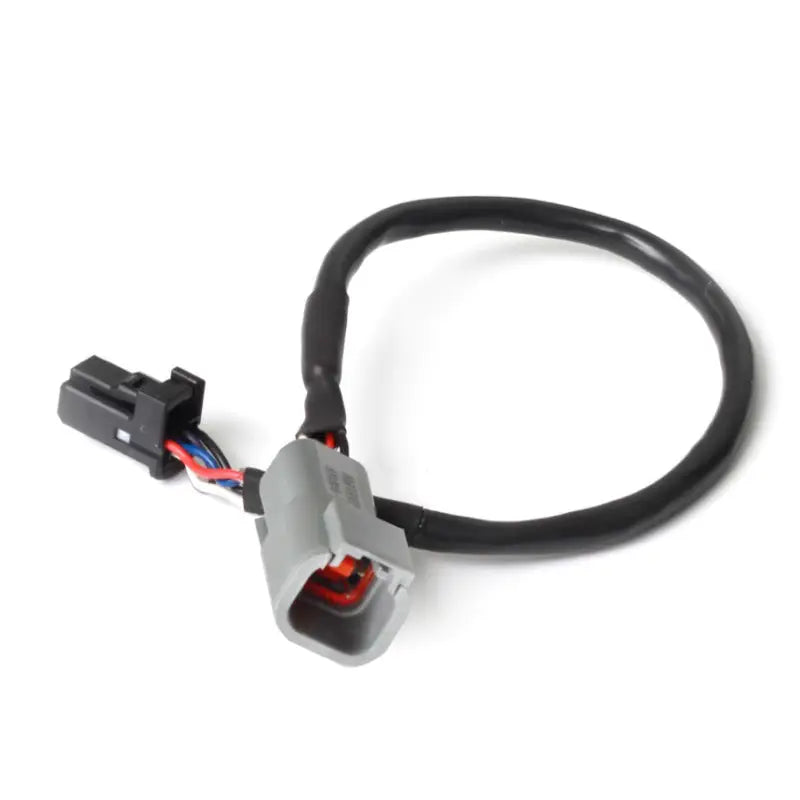 Haltech HT-130040 HT-130040 Haltech 3in CAN Adaptor Cable DTM-4 Female Receptacle/Socket to 8 Pin Black Tyco
