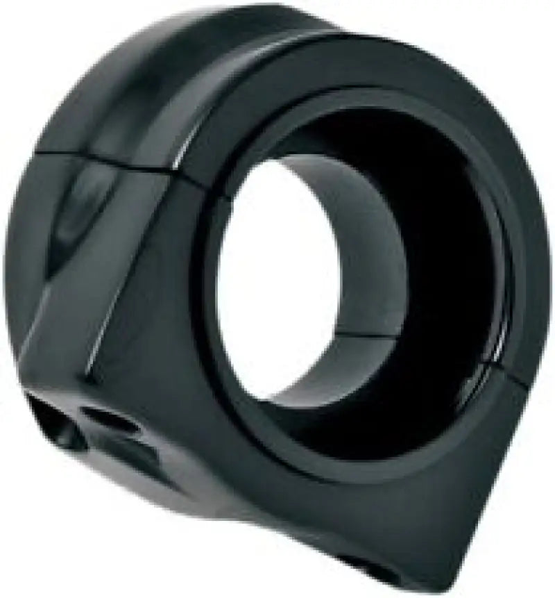 Black motorcycle handlebar clamp for HTHA-SC-A01 Hawg Halters throttle housing single