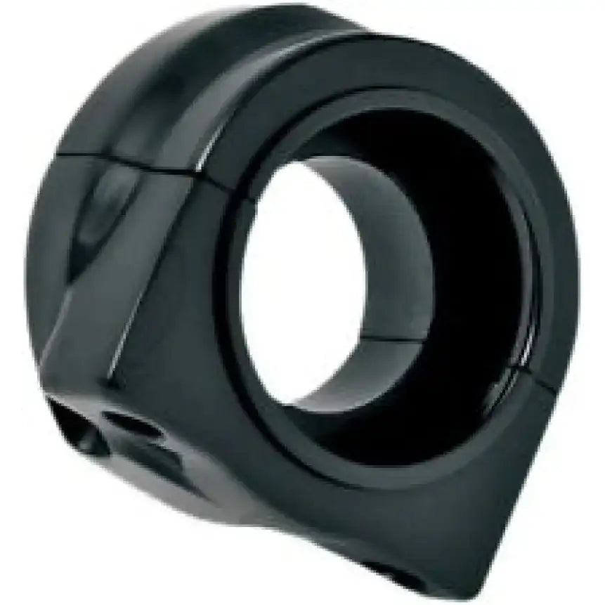 Black motorcycle handlebar clamp for HTHA-SC-A01 Hawg Halters throttle housing single