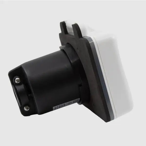 Hughes Auto Features Water Resistant Cover Power Inlet Port SV30API-W - White 30A Smart RV