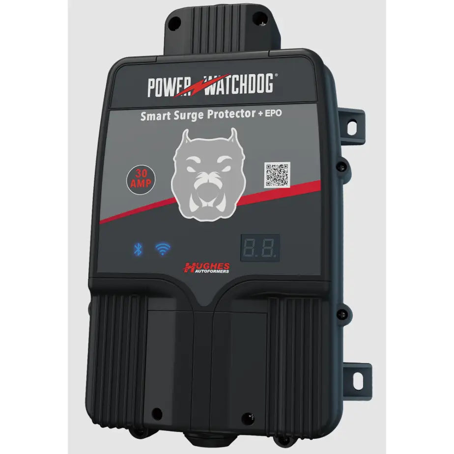 Hughes Auto Limited Lifetime Warranty Surge Protector PWD30Epohw - 30 Amp Spike Power Watchdog Epo Wif
