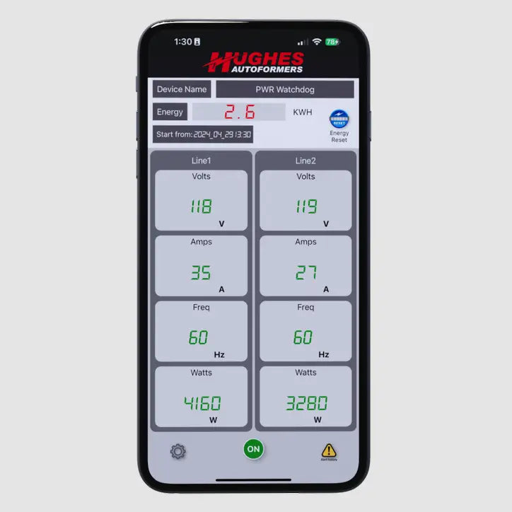 Hughes Auto Limited Lifetime Warranty Surge Protector PWD30Epohw - 30 Amp Spike Power Watchdog Epo Wif