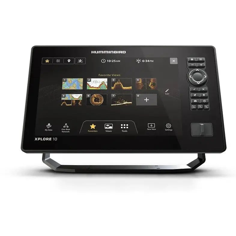 Humminbird Crisp And Vibrant Display Clarity Fish Finder 412010-1 - Xplore 10 Cmsi