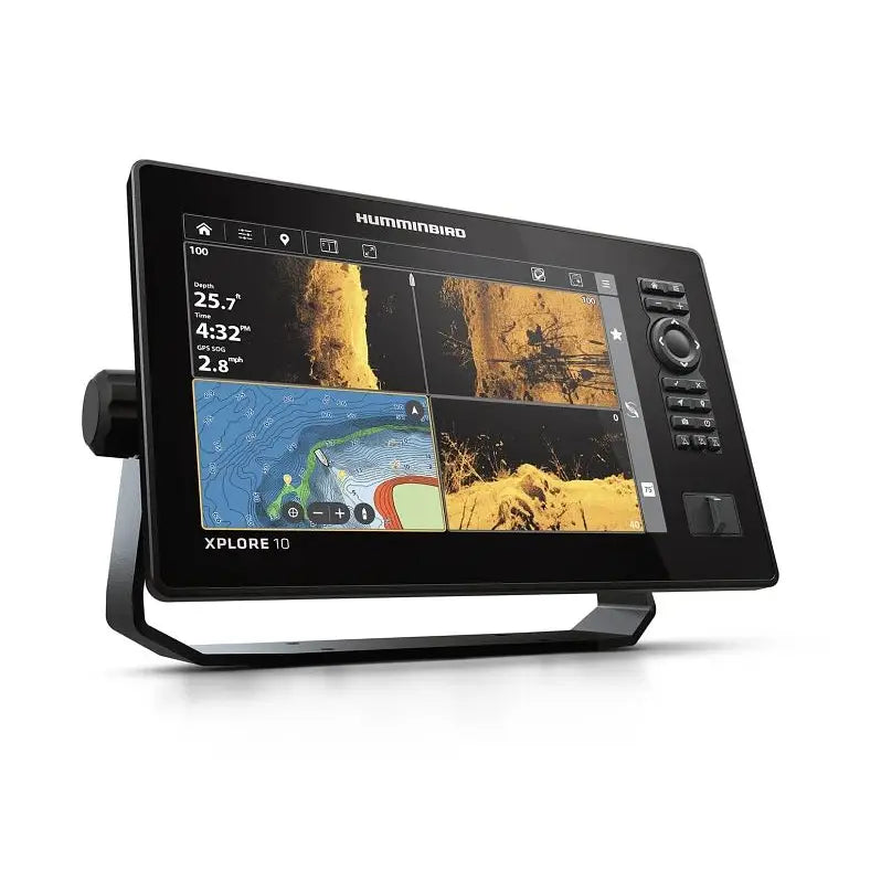 Humminbird Crisp And Vibrant Display Clarity Fish Finder 412010-1 - Xplore 10 Cmsi