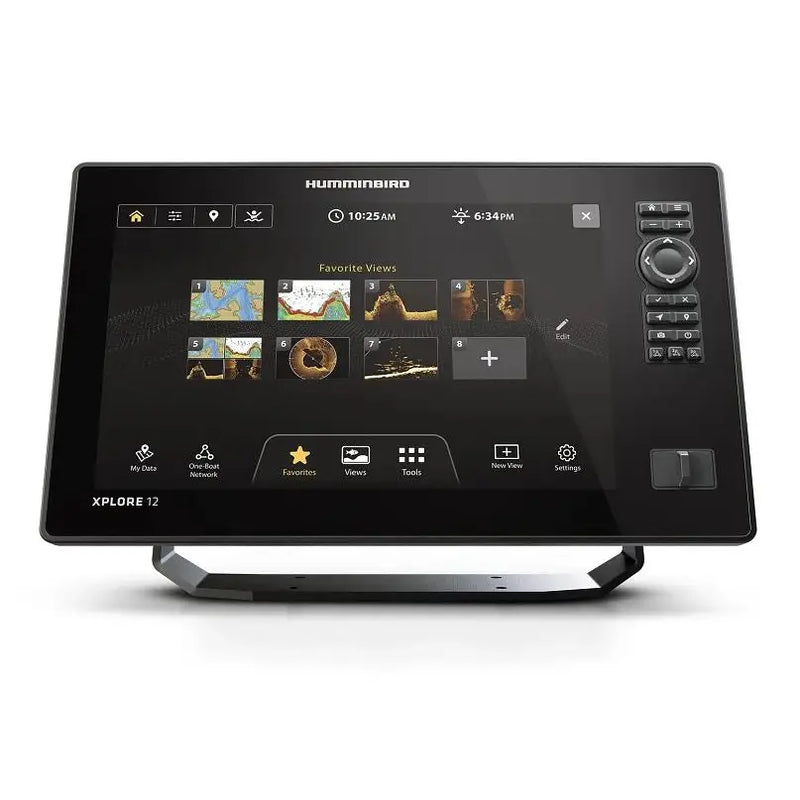 Humminbird Crisp And Vibrant Display Clarity Fish Finder 412020-1 - Xplore 12 Cmsi