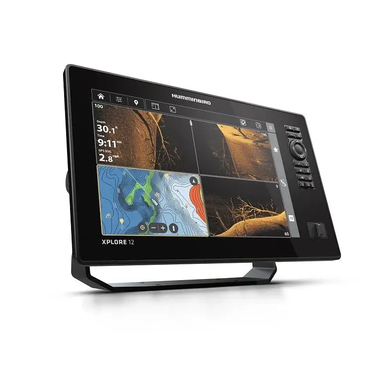Humminbird Crisp And Vibrant Display Clarity Fish Finder 412020-1 - Xplore 12 Cmsi