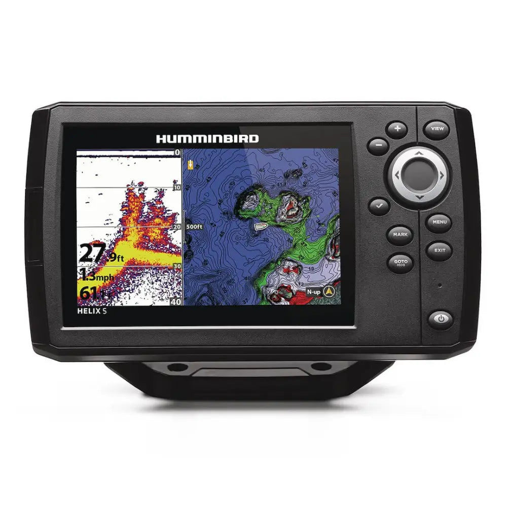 Humminbird Single Micro SD Slot Fish Finder 411680-1 - Helix Chirp Gps G3 Portable
