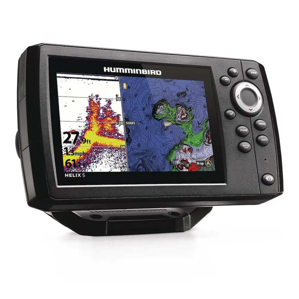 Humminbird Single Micro SD Slot Fish Finder 411680-1 - Helix Chirp Gps G3 Portable
