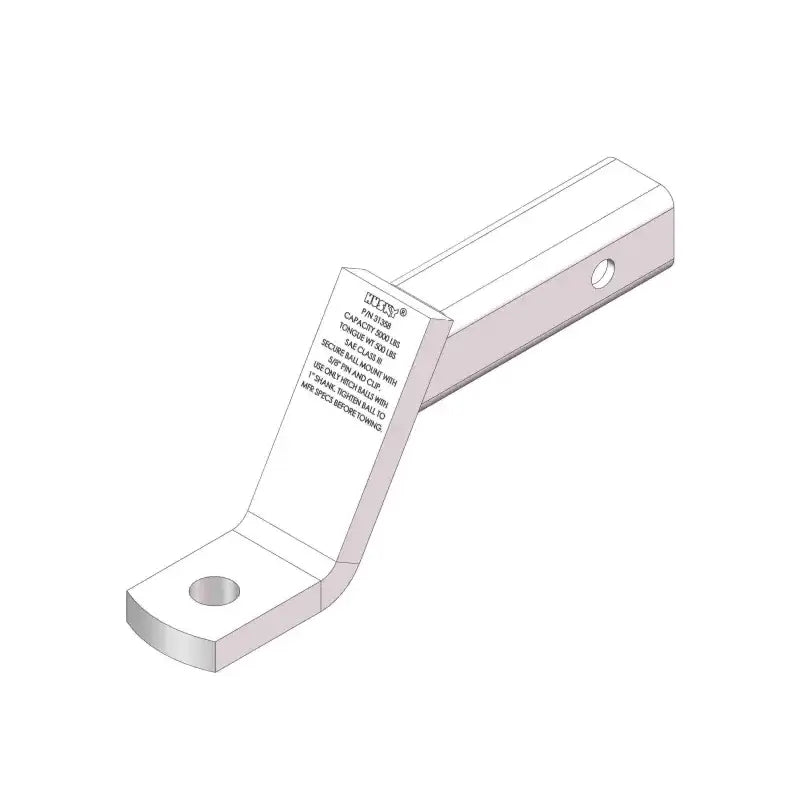 31358 Trailer Hitch Ball Mount