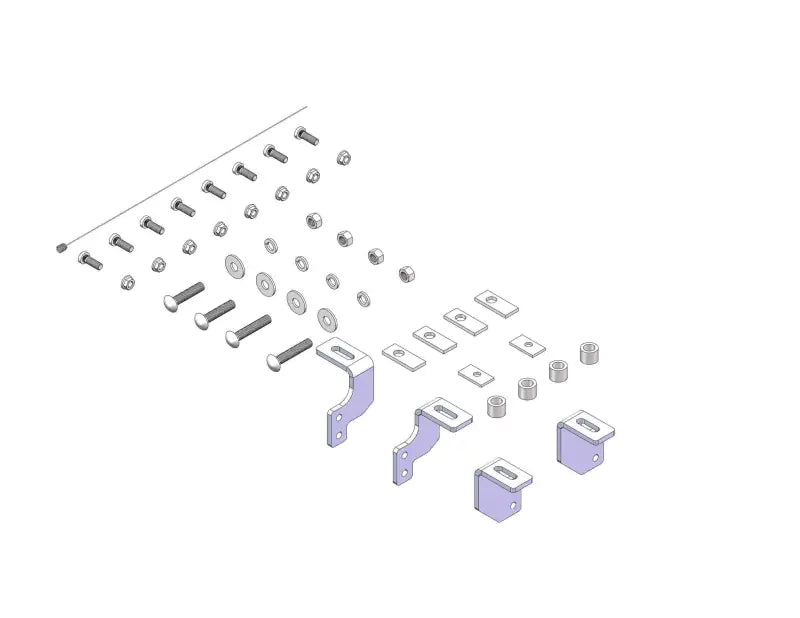 31412 Fifth Wheel Trailer Hitch Mount Kit