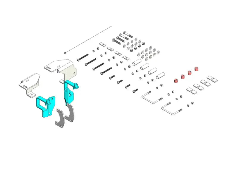 31566 Fifth Wheel Trailer Hitch Mount Kit