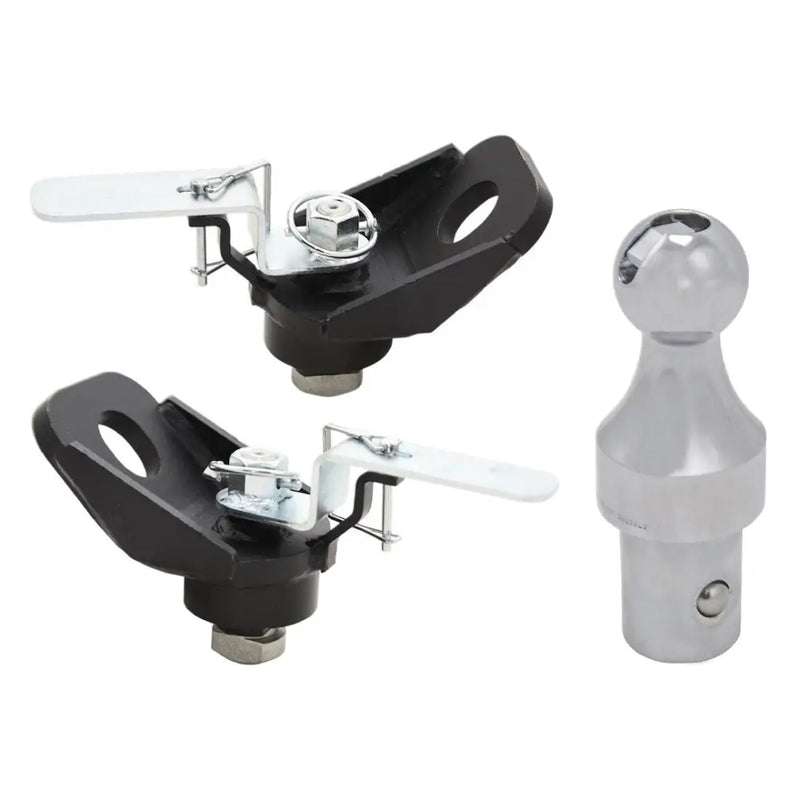 Husky Towing Quick Installation 35,000 Pound Capacity Gooseneck Ball 33215 - Oem GN Tie Down Kit Ram