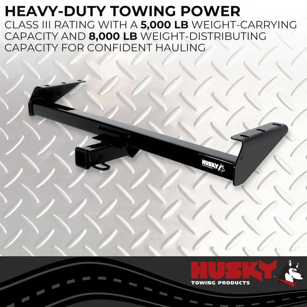 Husky Towing Open-Back Receiver For Easy Cleaning Trailer Hitch Rear 69499C - Nissan Frontier Class Iii