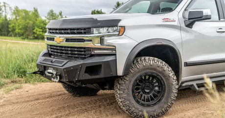 Husky Liners 19-23 Chevrolet Silverado 1500 RVL Fender Flares - 4 Piece Set - & Trim