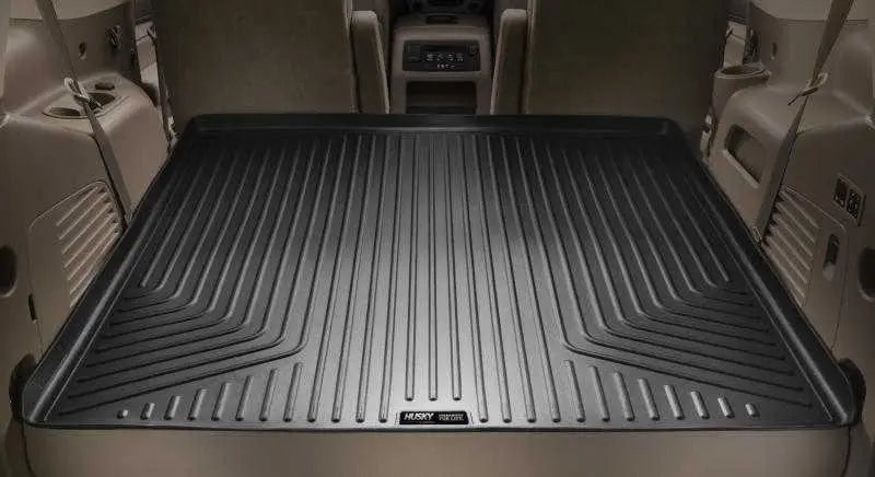 Husky Liners 2018 Ford Expedition Max WeatherBeater Black Rear Cargo Liner (Behind 3rd Row Seat) 