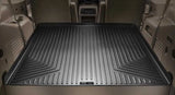 Husky Liners 2018 Ford Expedition Max WeatherBeater Black Rear Cargo Liner (Behind 3rd Row Seat) 