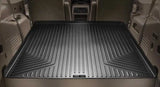 Husky Liners 2018 Ford Expedition Max WeatherBeater Black Rear Cargo Liner (Behind 3rd Row Seat) 