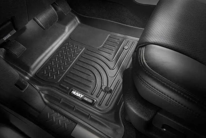 Husky Liners 2020 Ford Explorer WeatherBeater 3rd Seat Black Floor Liners 