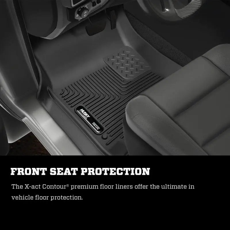 Husky Liners 2023 Honda Pilot X-Act Contour Black Floor (2nd Seat) - Mats