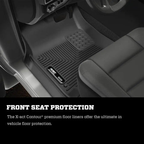 Husky Liners 2023 Honda Pilot X-Act Contour Black Floor (2nd Seat) - Mats