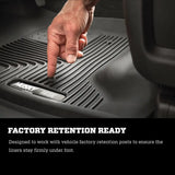 Husky Liners 2023 Honda Pilot X-Act Contour Black Floor (2nd Seat) - Mats