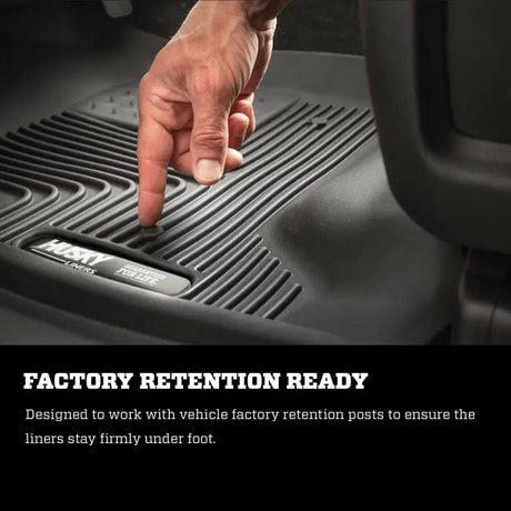 Husky Liners 2023 Honda Pilot X-Act Contour Black Floor (2nd Seat) - Mats