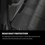 Husky Liners 2023 Honda Pilot X-Act Contour Black Floor (2nd Seat) - Mats