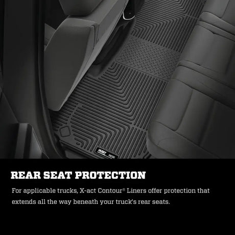 Husky Liners 2023 Honda Pilot X-Act Contour Black Floor (2nd Seat) - Mats