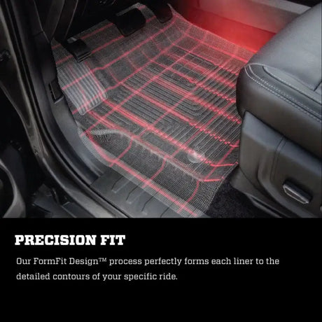 Husky Liners 2023 Honda Pilot X-Act Contour Black Floor (2nd Seat) - Mats
