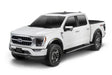 White Ford F-150 pickup truck.